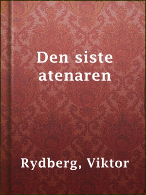 cover image of Den siste atenaren